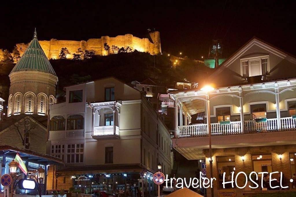 Traveler hostel Tbilisi Exterior foto